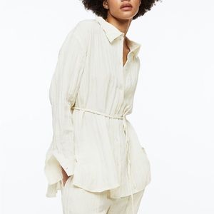 H&M | Crinkled Shirt